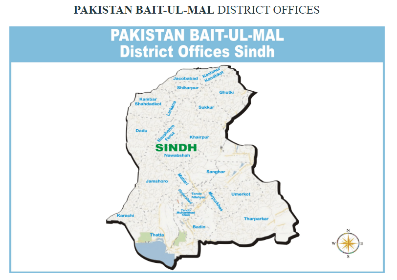 Pakistan-Bait-ul-Mal-District-Offices-In-Sindh