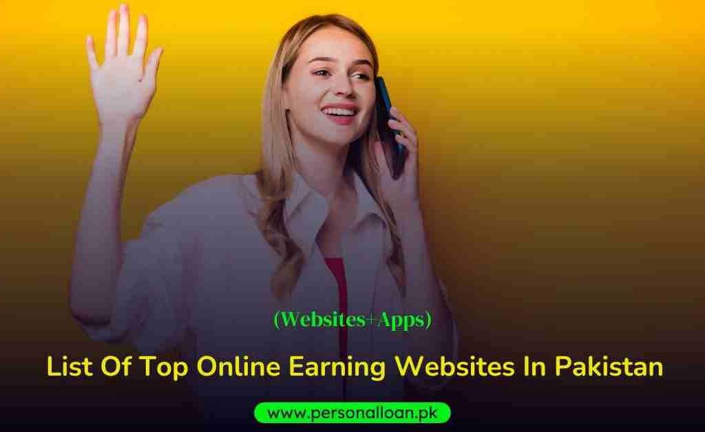 List-Of-Top-Online-Earning-Websites-In-Pakistan