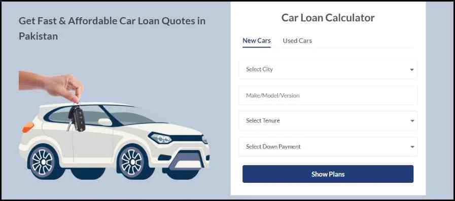 Pakwheels-Car-Financing-Calculator