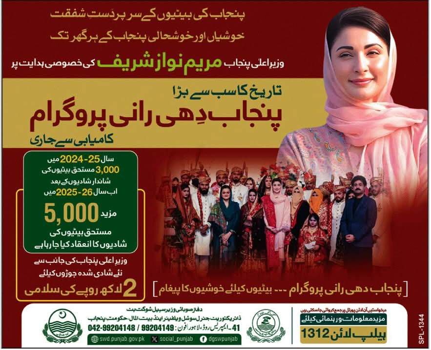 Punjab-Dhee-Rani-Program-Maryam-Nawaz-Eligibility-Benefits