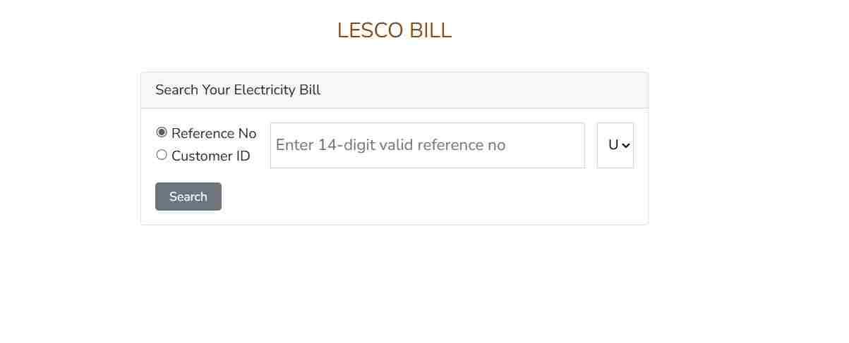 LESCO-Bill-Check