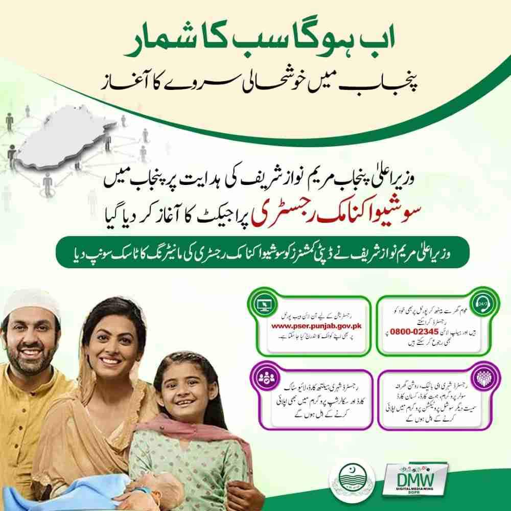 Punjab Socio-Economic Registry (PSER) | Punjab Portal For Schemes 1 Punjab Socio-Economic Registry
