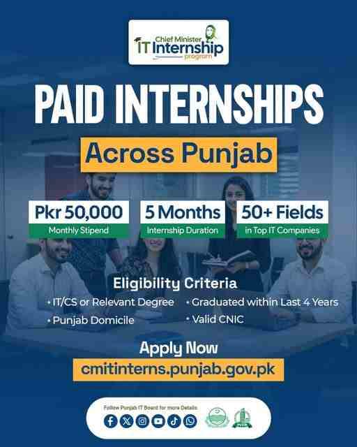 CM-Punjab-IT-Internship-Program