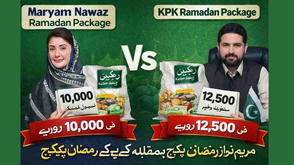 Ramzan Rind Maryam Nawaz Ramzan Package Vs KPK Ramzan Package