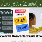 Digits-To-Words-Converter