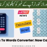 Numbers-To-Words-Converter