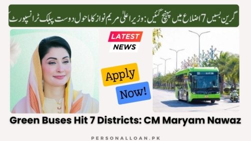 Green -Buses -Hit -7- Districts -CM -Maryam -Nawaz
